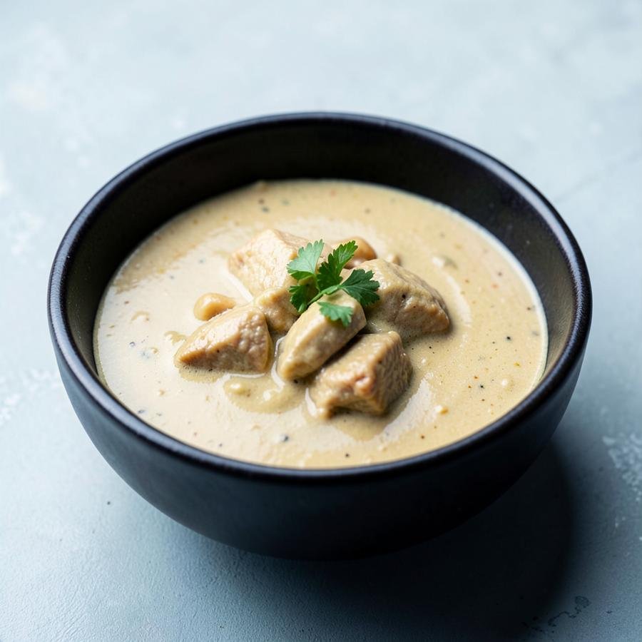Butter chicken in a rich tomato gravy